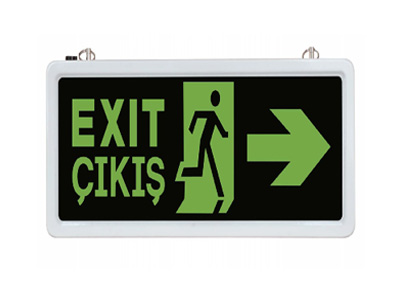 Exit Çıkış Sağa Koşan Adam (sağ ok)