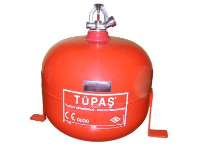 6 kg ABC Kuru Kimyevi Tozlu Otomatik Sprinkli Yangın Söndürme Cihazı