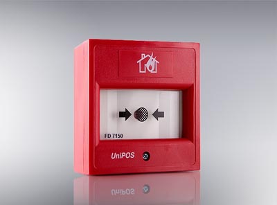 Unipos FD 7150 Adresli Yangın İhbar Butonu